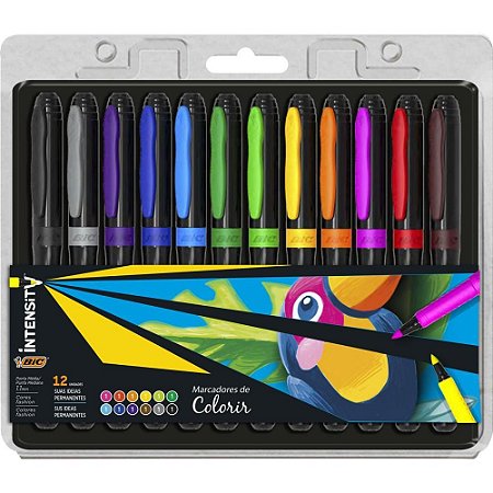 Marcador Artistico FELT Pen C/12 Cores Sortidas
