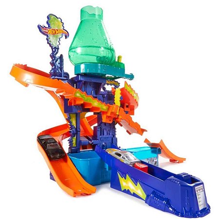 Hot Wheels Pista CITY Color Change Estacao Cientific