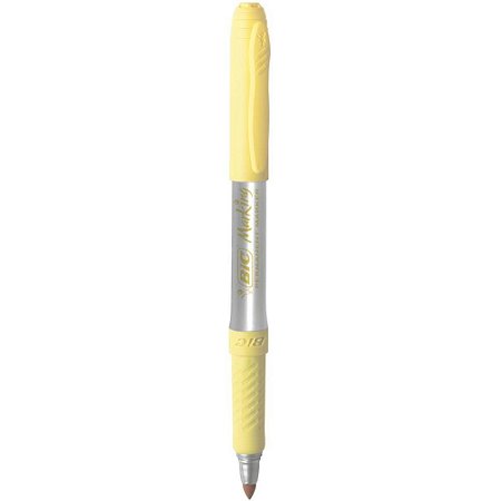 Pincel Marcador Permanente Marking 1.1MM Amarelo Pastel