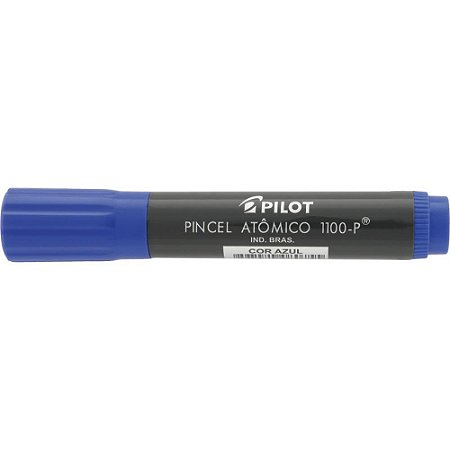 Pincel Marcador Permanente Atomico 1100P Azul Recarreg.