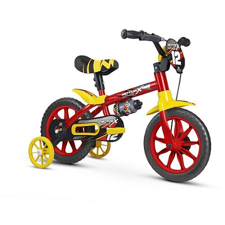 Bicicleta Infantil ARO 12 Motor X Selim PU