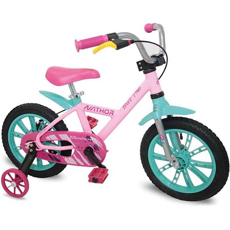 Bicicleta Infantil ARO 14 FIRST PRO Feminina