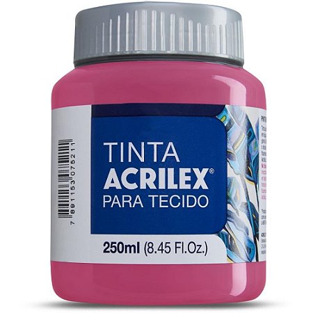 Tinta para Tecido Fosca 250ML Rosa Escuro