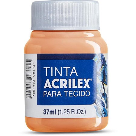 Tinta para Tecido Fosca 37ML Salmao