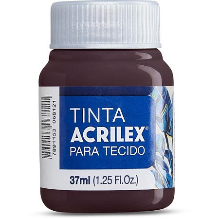 Tinta para Tecido Fosca 37ML Terra Queimada