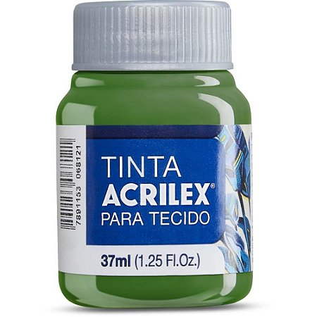 Tinta para Tecido Fosca 37ML Verde Grama