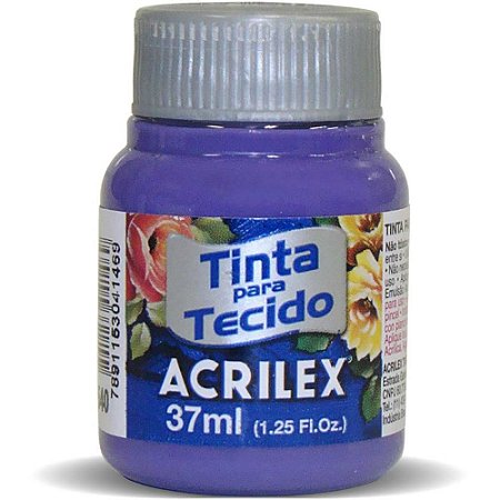 Tinta para Tecido Fosca 37ML Violeta Cobalto