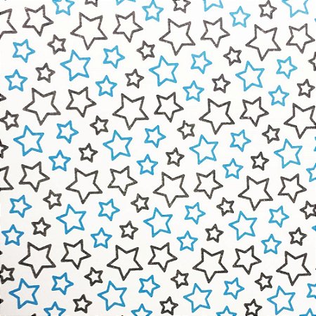 Placa em EVA Estampado 60X40CM Estrelinhas 2MM