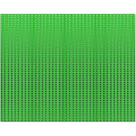 Placa em EVA Estampado 48X40CM Lantejoula Verde 2MM