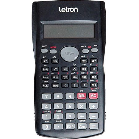 Calculadora Cientifica 240 Funcoes com Bateria PT