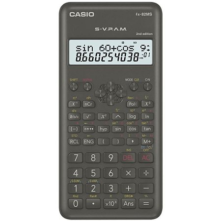 Calculadora Cientifica FX82 MS 2W 240 Funcoes