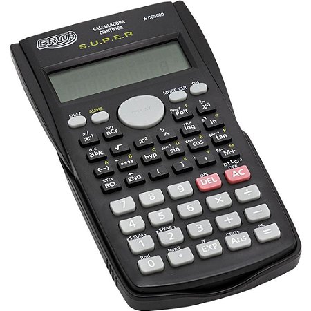 Calculadora Cientifica 240 Funcoes 12DIG.VISOR 2 LINH
