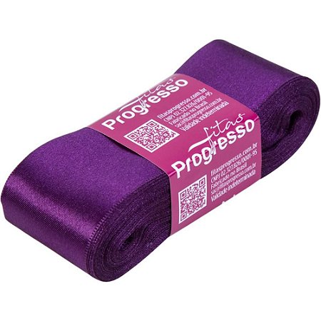 Fita de Cetim 38MM 10M. Violeta 675