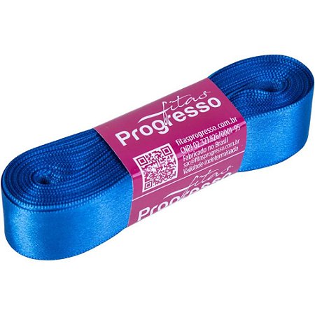 Fita de Cetim 15MM 10M. Azul Royal 214