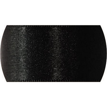 Fita de Cetim 07MM 10M. Preto 219