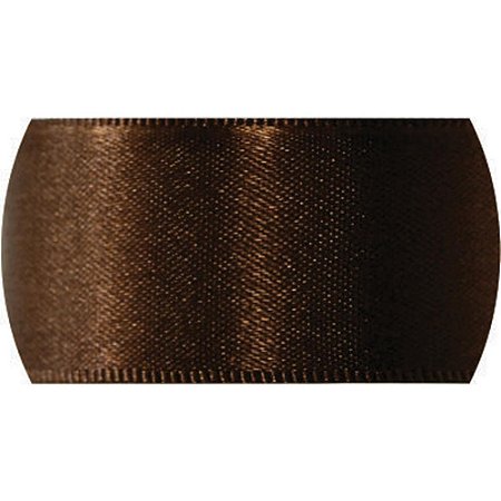 Fita de Cetim 07MM 10M. Marrom Cafe 340
