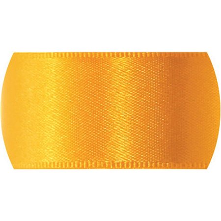 Fita de Cetim 07MM 10M. Amarelo Ouro 038