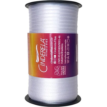 Fita de Cetim 04MM 100M. Branco
