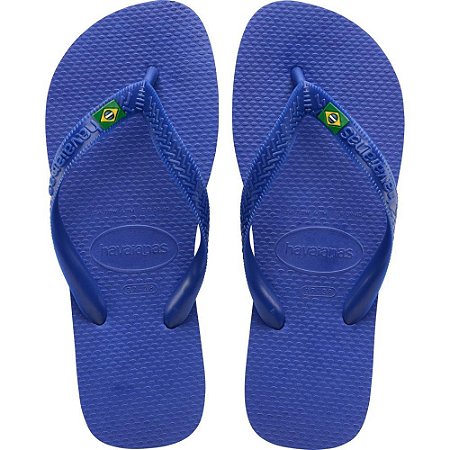 Chinelo Havaianas Unissex Brasil LIGHT 39/0 Azul Naval