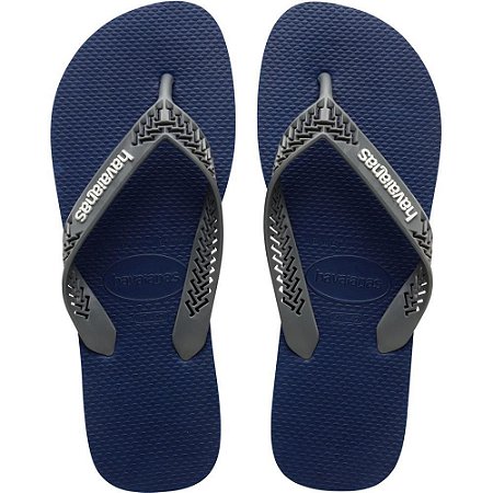 Chinelo Havaianas Masculino Power LIGHT Solid 45/6 Marinho