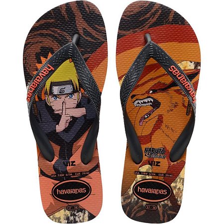 Chinelo Havaianas Licenciado Naruto 41/2 Ceramica