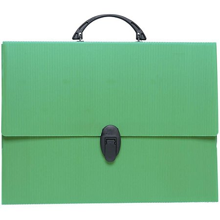 Maleta Ofício 45MM Novaonda Verde Polibras
