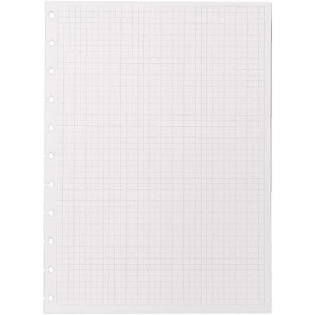 Caderno Inteligente Refil Grande Quadriculado 90G 50F