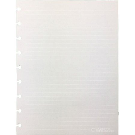 Caderno Inteligente Refil Medio Pauta Branca 90G. 50FLS.