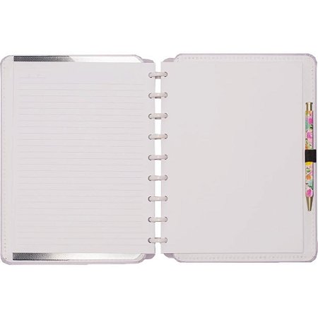 Caderno Inteligente Medio Lilas Pastel 80FLS.