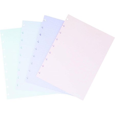 Caderno Inteligente Refil Medio CANDY Colors 90G