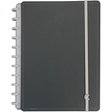 Caderno Inteligente Grande Cool GREY 80FLS.