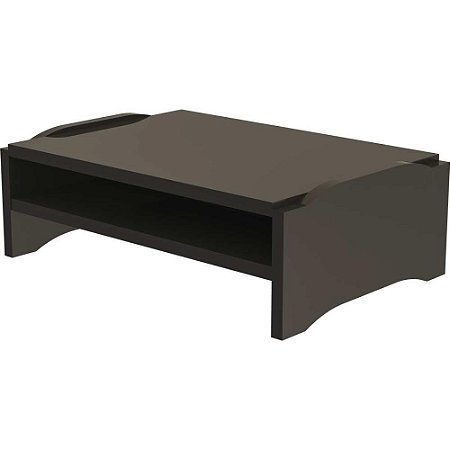 Suporte para Monitor Preto C/2 Gavetas