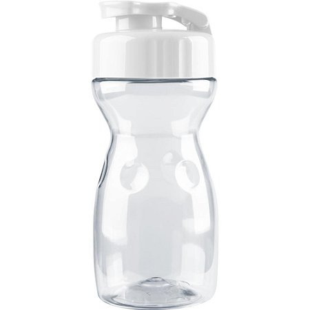 Garrafa Plastica Veneza Branca 350ML