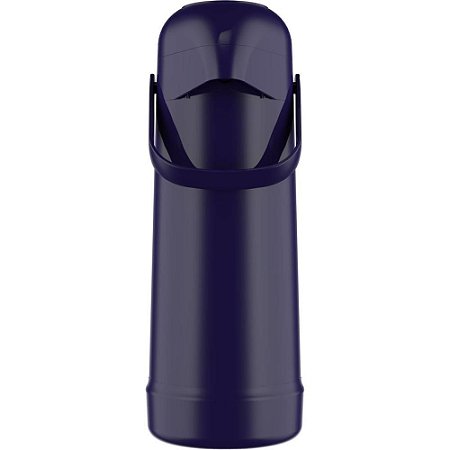 Garrafa Termica Pressao Magic PUMP Azul 1L