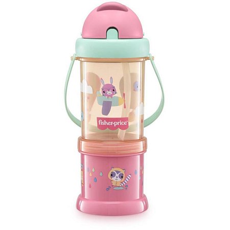 Copo Treinamento Fisher Price Rosa Sunset