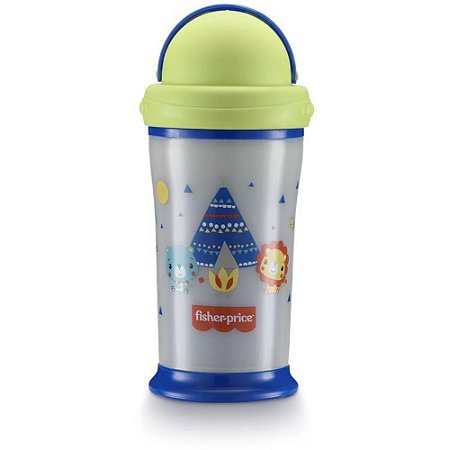 Copo Treinamento FISHER-PRICE Playful Azul STAR