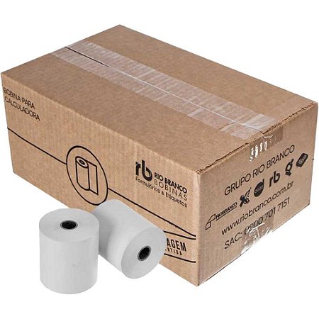 Bobina Termica 57MMX40M Branca 48G