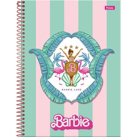 Caderno 01X1 Capa Dura Barbie Teen 80FLS. PCTE C/4