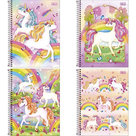 Caderno 01X1 Capa Dura BLINK 80FLS. PCTE C/4