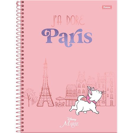 Caderno 01X1 Capa Dura Marie 80FLS. PCT.C/04