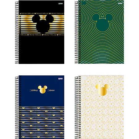 Caderno 01X1 Capa Dura Mickey ARTS Office 80FLS.  PCT.C/04
