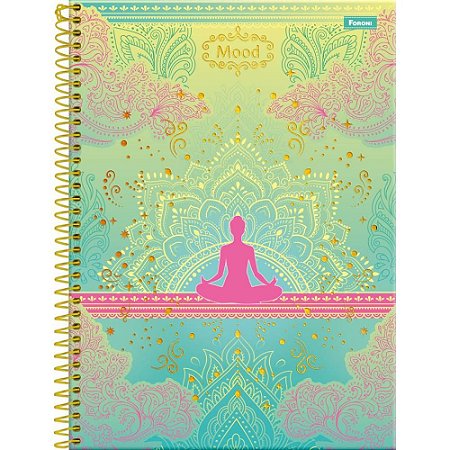 Caderno 01X1 Capa Dura Mood 80FLS.  PCT.C/04