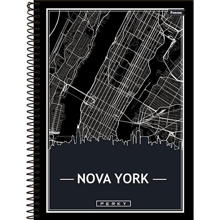 Caderno 01X1 Capa Dura PERKY 80FLS. PCT.C/04