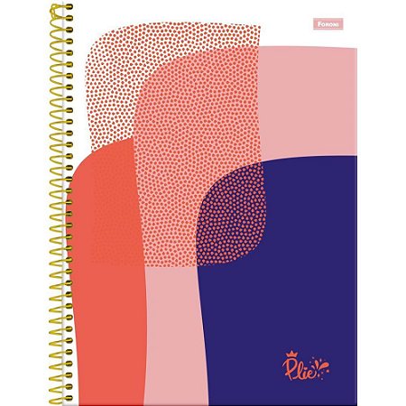 Caderno 01X1 Capa Dura Plie 80FLS.