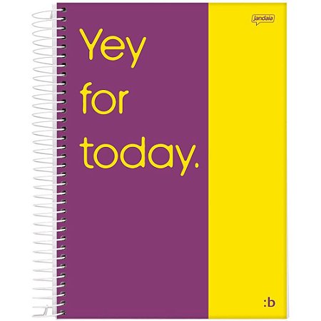 Caderno 10X1 Capa Dura BRIGHT 160FLS.