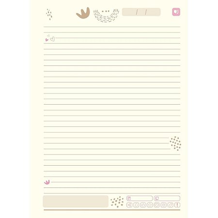 Caderno 10X1 Capa Dura LA Creme 160FLS. (7894494190131)