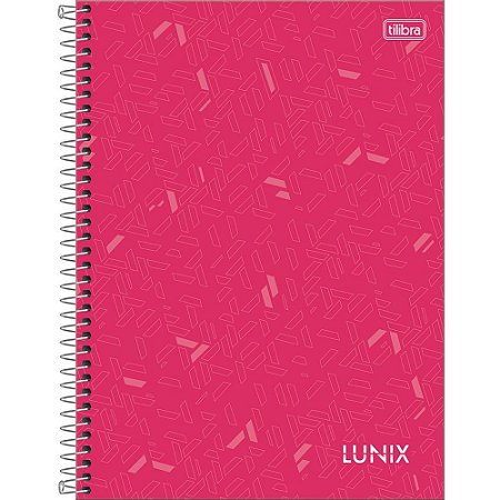 Caderno 10X1 Capa Dura Lunix 160FLS.