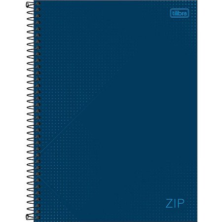 Caderno 10X1 Capa Dura ZIP 160FLS.