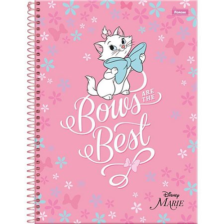 Caderno 10X1 Cp.dura Colegial Marie 160FLS. PCT.C/04