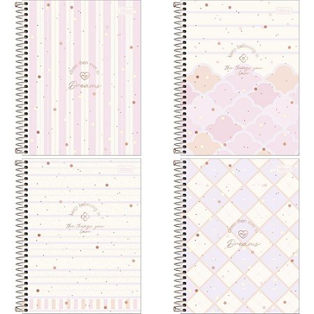 Caderno 10X1 Cp.dura Colegial Soho 160FLS.